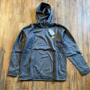 Aftco reaper fleece hooded sweater charcoal size large NWT *read description